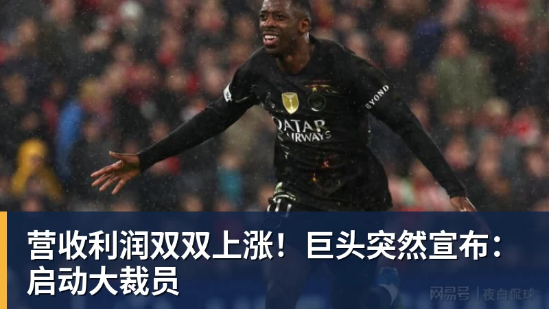 好博体育营收利润双双上涨！巨头突然宣布：启动大裁员